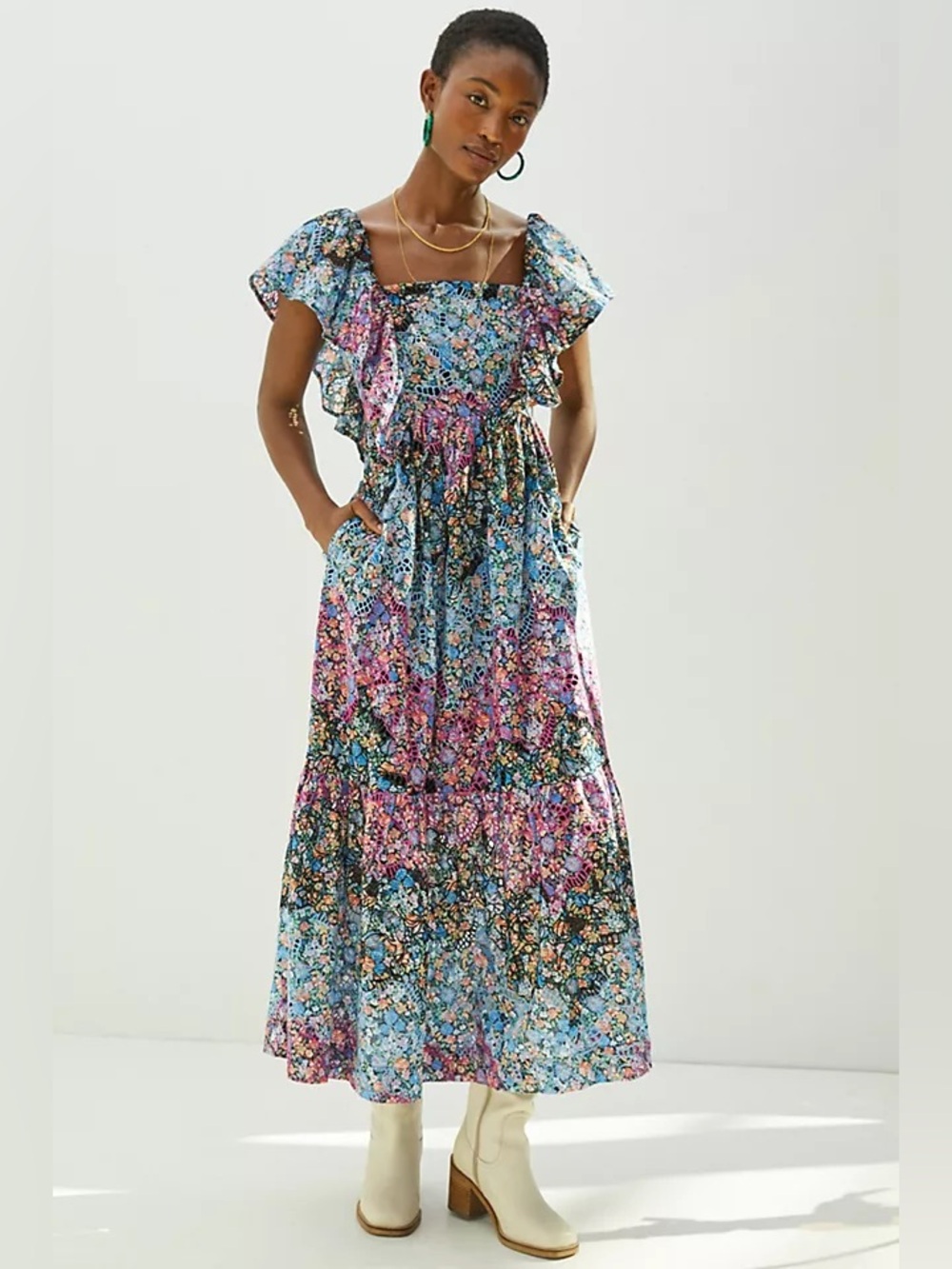 Anthropologie Clementina dress